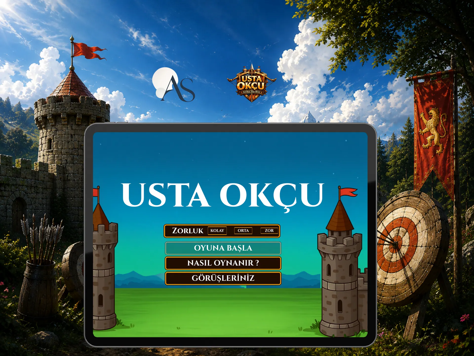 Archer The Best iPad giriş ekranı