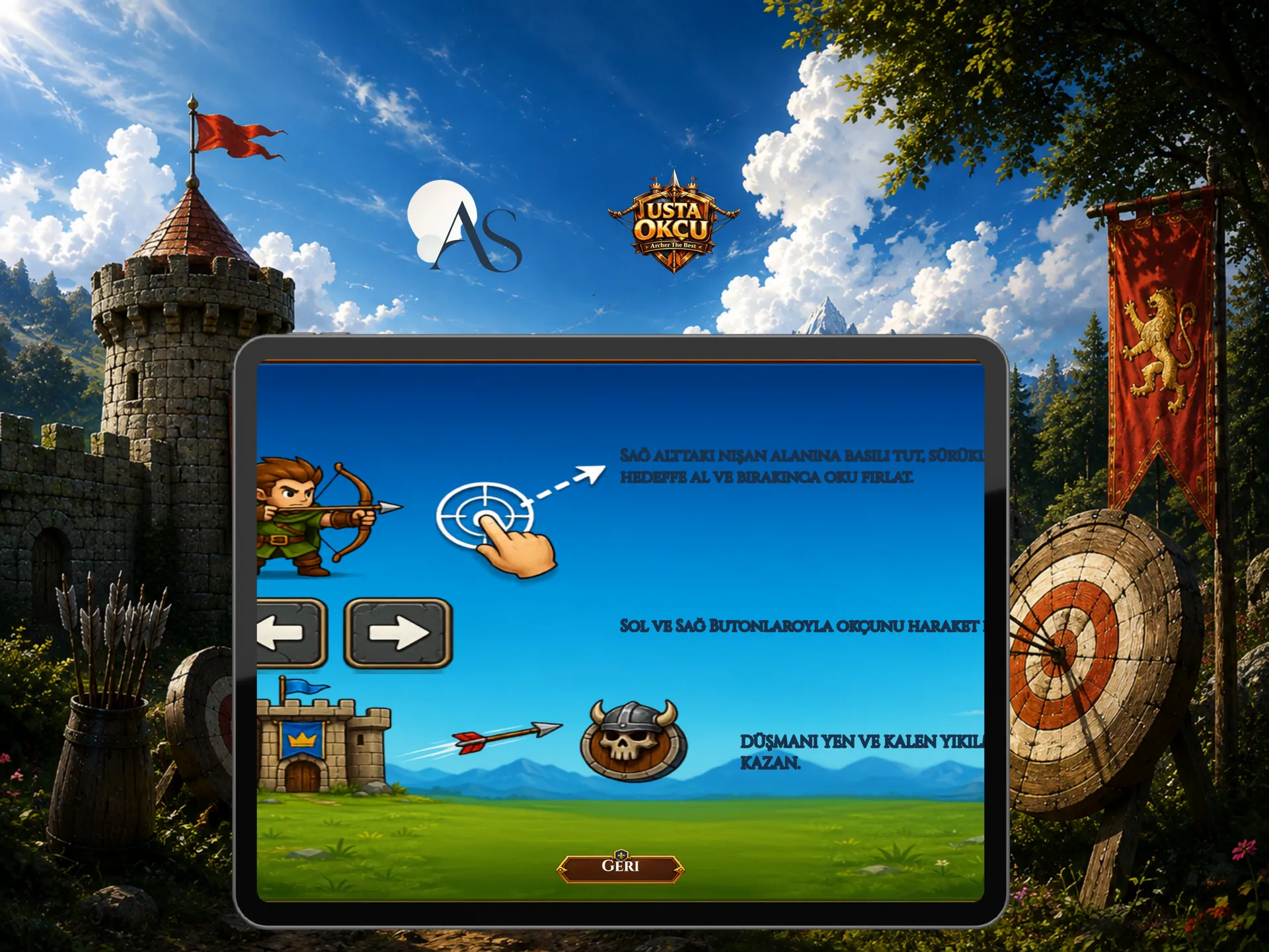 Archer The Best iPad nasıl oynanır rehberi