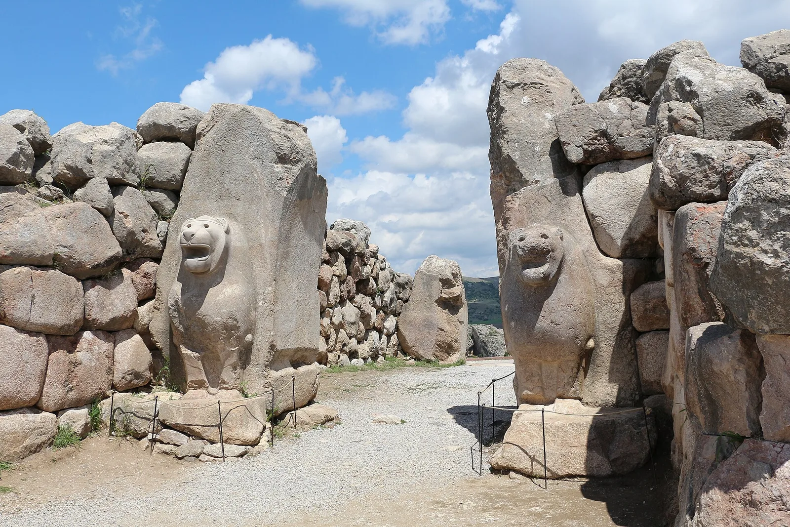 Hattuşa antik kentindeki Aslanlı Kapı, Boğazkale, Çorum