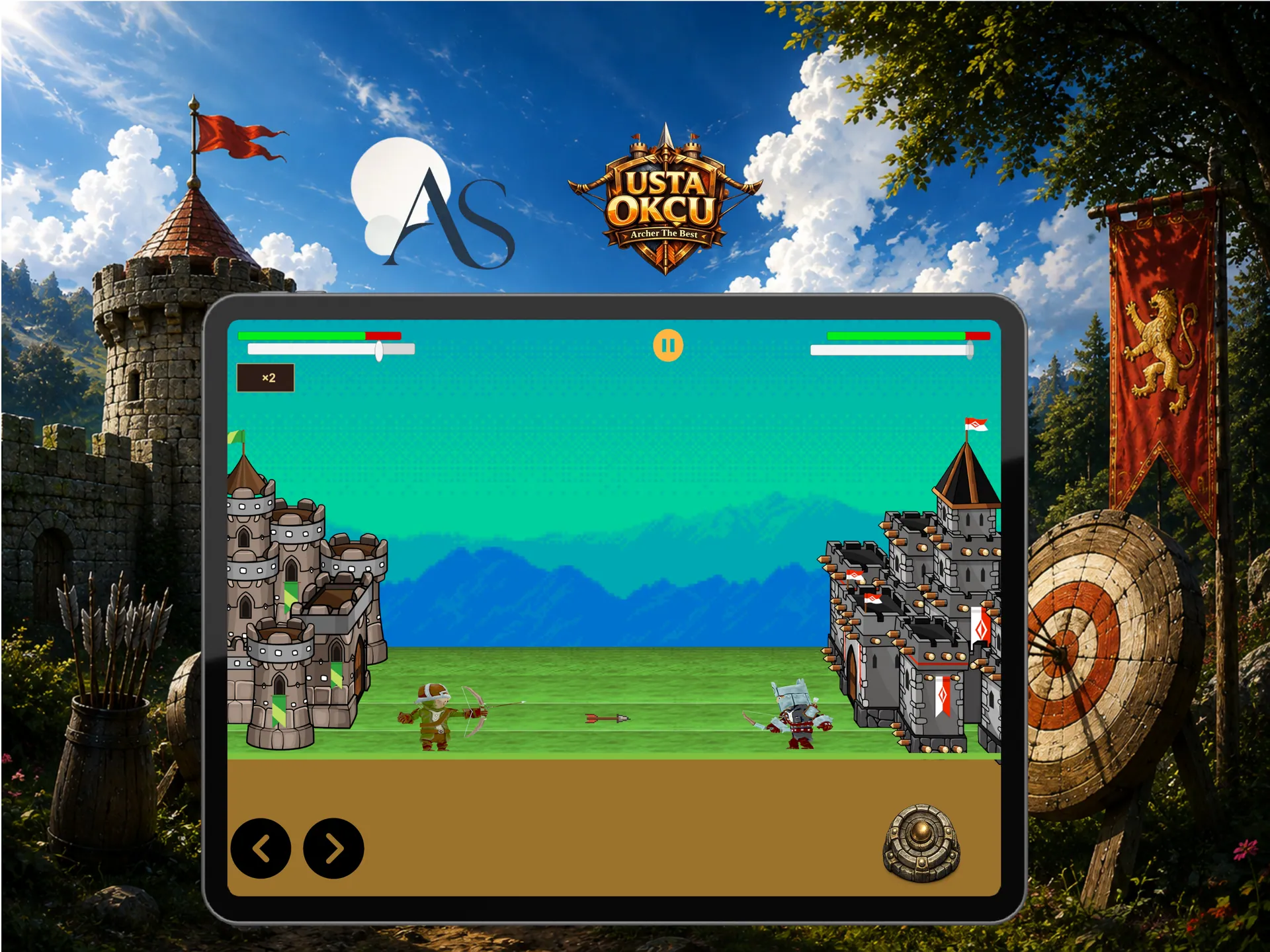 Archer The Best iPad oyun ekranı